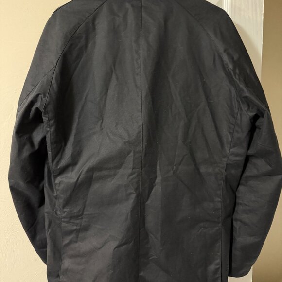 Barbour Ashby Waxed Jacket in Classic Navy - Picture 3 of 3